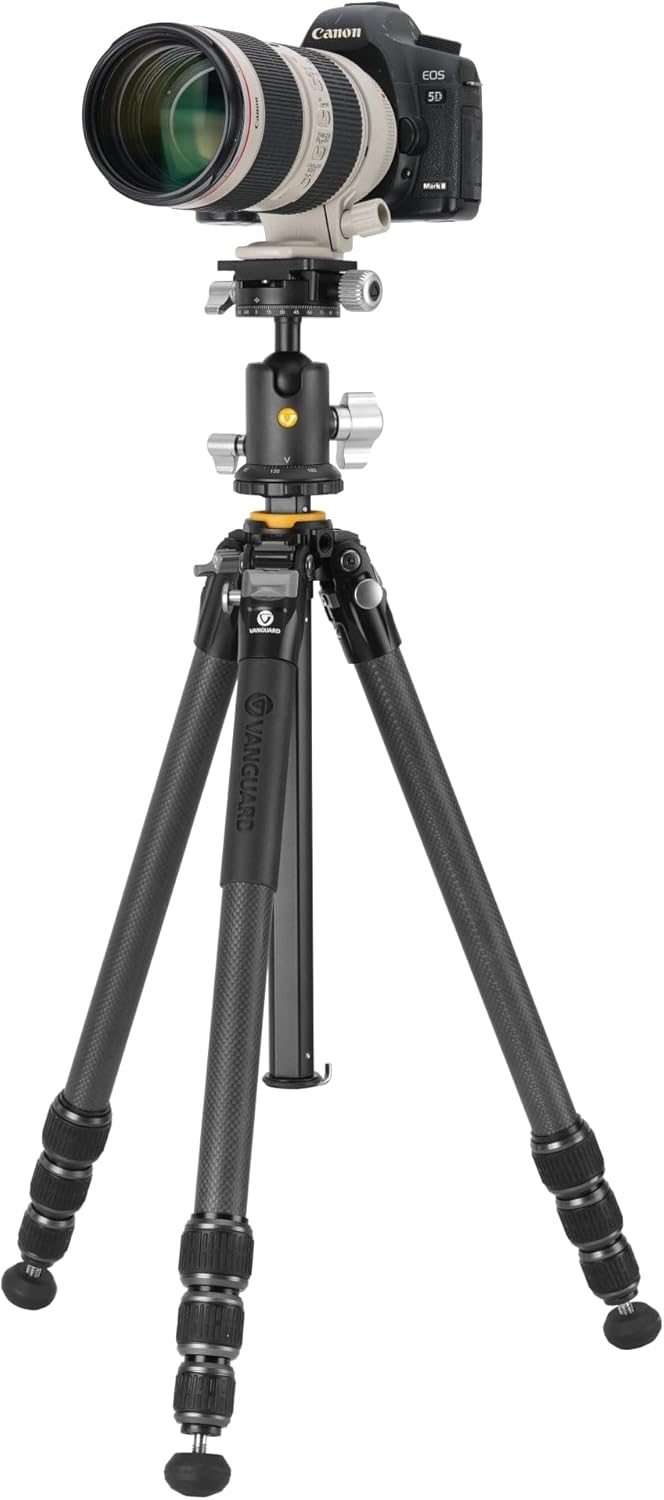 VEO 5 264CB160S - Carbonstativ, Kugelkopf mit Doppelachsensystem - Traglast 15 kg