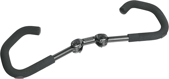 ergotec Fahrradlenker Lenkerbügel AHS-Premium 25.4 / Aluminium AL6061-T6 Schwarz, Schwarz