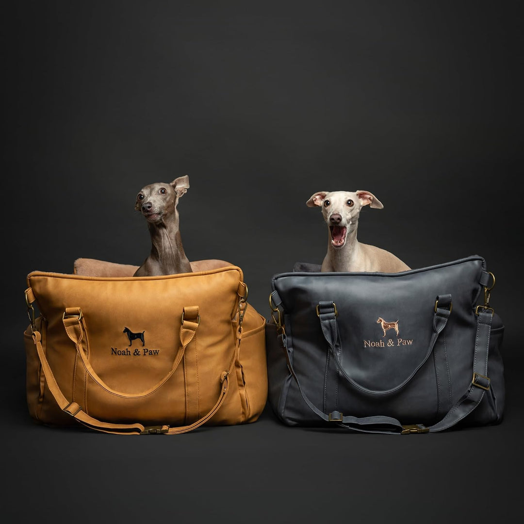 Noah &amp; Paw Hunde-Autositz-Tragetasche, kleiner Hunde-Autositz für kleine, mittelgrosse Haustiere mit