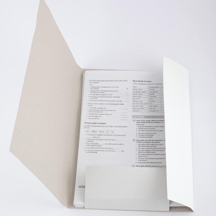 D.RECT - Sammelmappe aus Karton | Mappe mit Bandverschluss | Sichere Aufbewahrung und Transportieren