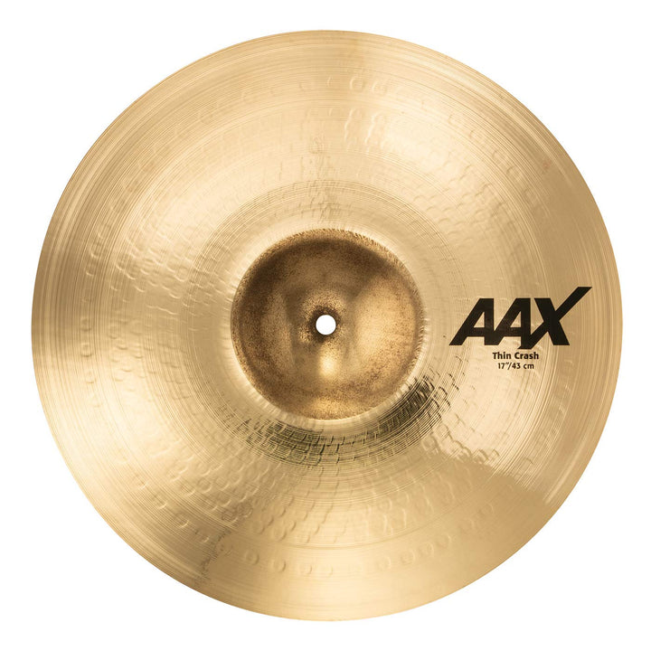 Sabian 17" AAX Thin Crash, Brillant Finish 17 Inch Thin Crash, 17 Inch Thin Crash