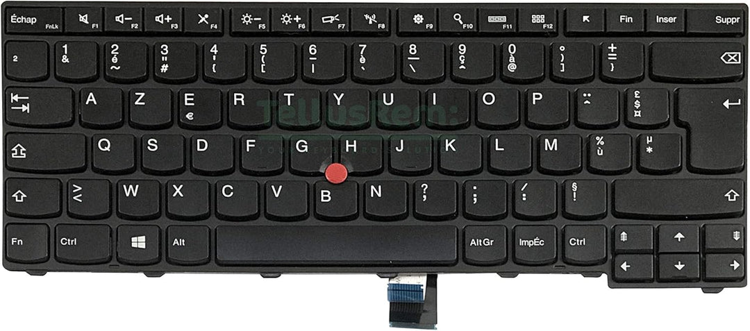 TellusRem ersatztastatur Französisch Nicht Hintergrundbeleuchtung für Lenovo Thinkpad T431 T431S E43