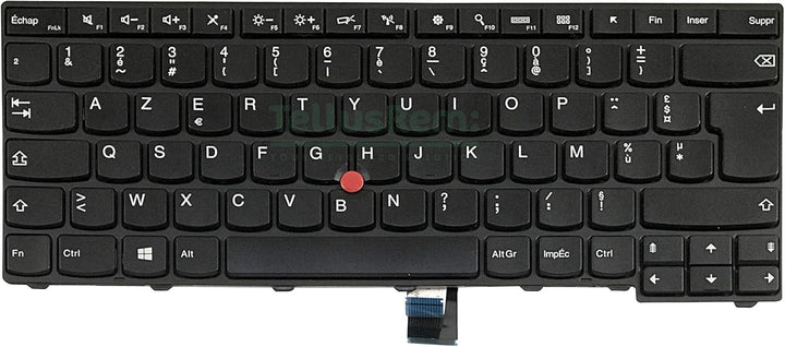 TellusRem ersatztastatur Französisch Nicht Hintergrundbeleuchtung für Lenovo Thinkpad T431 T431S E43