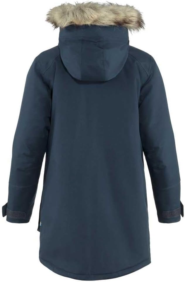 FJALLRAVEN Damen Nuuk Parka W S Dark Navy, S Dark Navy