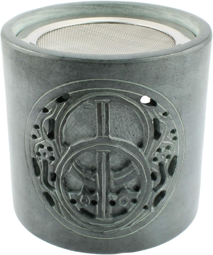 Budawi® Speckstein Räucherstövchen Avalon Räuchergefäss Duftstövchen Duftlampe mit Sieb
