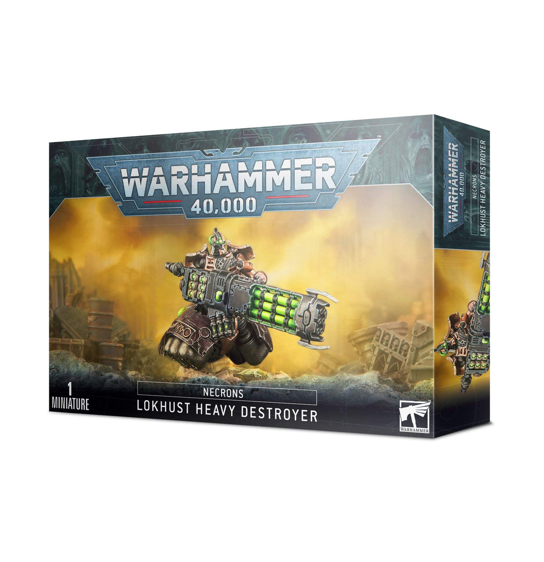 Games Workshop Warhammer 40k - Necron Destroyer Lourd Lokhust, Grau