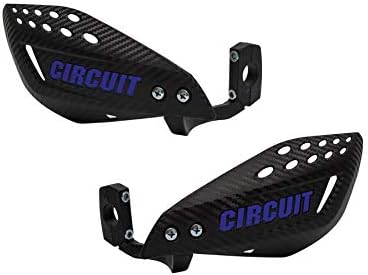 CIRCUIT Equipment PM061-2DA Handschutzer Vector Schwarz/Blau, Schwarz/Blau