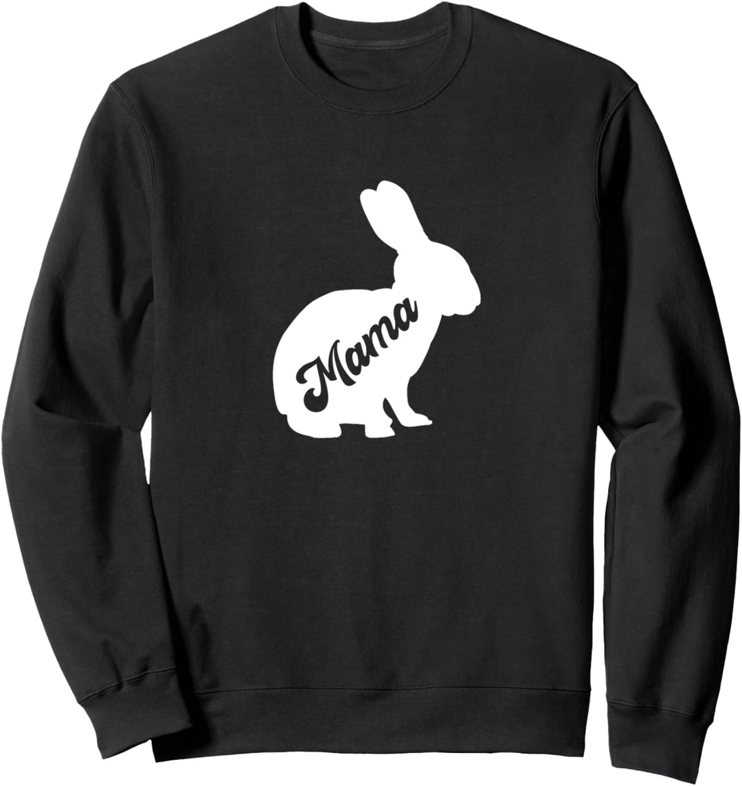 Mama Kaninchen Niedlich Familie Matching Kostüm Sweatshirt