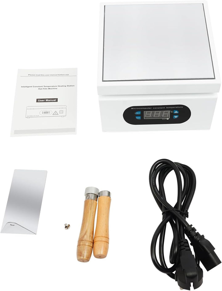 OUKANING Löt Heizplatte 800W LCD, für Handy-Reparatur, SMD Löten/PCB Rework | Aluminium-Vorheizplatt