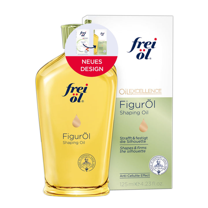 frei öl FigurÖl mit Anti Cellulite Effekt, Körperöl für sensible & alle Hauttypen, strafft und festi