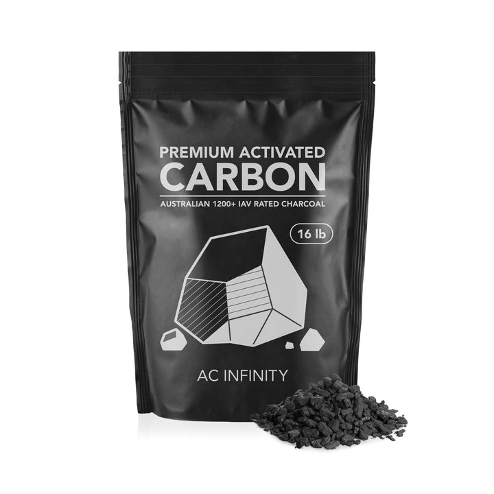 AC Infinity Premium Aktivkohle 7,2 kg – Australische Kohle zum Nachfüllen nachfüllbarer Aktivkohlefi