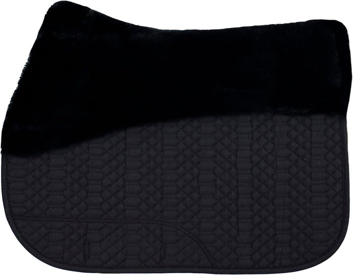 Engel Reitsport Lammfell Schabracke Half Lined SCHABRA1-VSS-SCH-SCH Steppstoff schwarz Fell schwarz