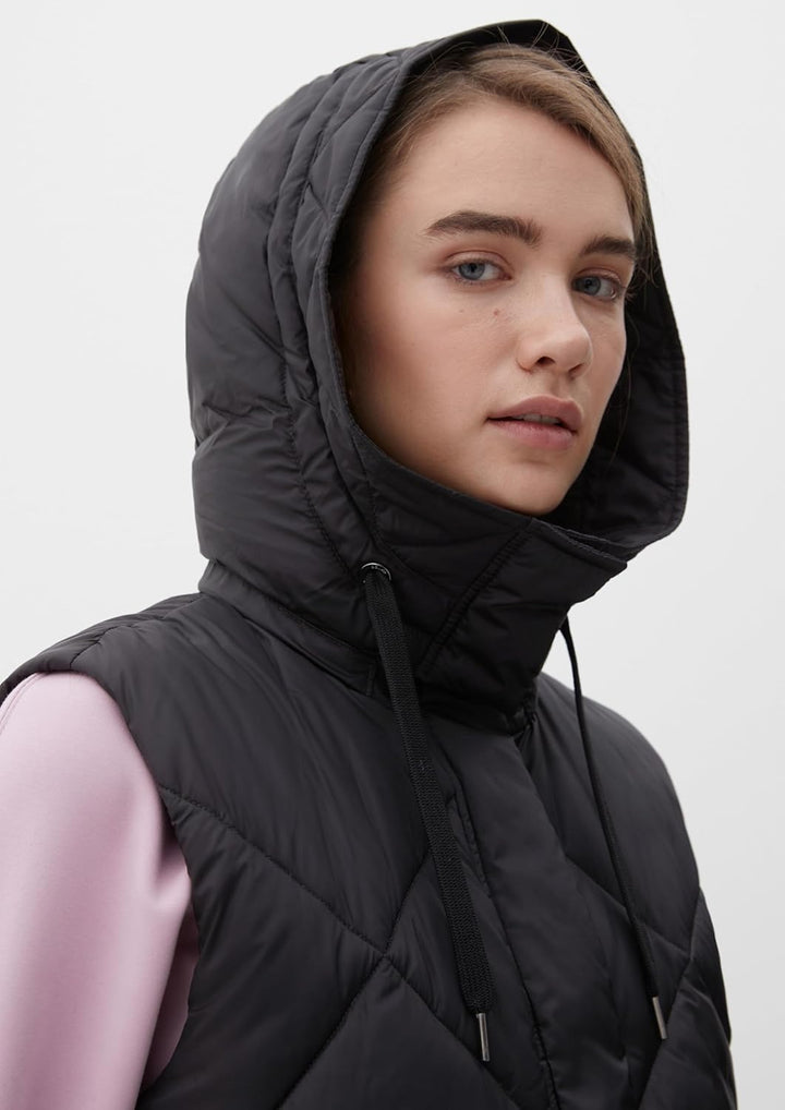 s.Oliver Damen Daunenweste XS Schwarz, XS Schwarz