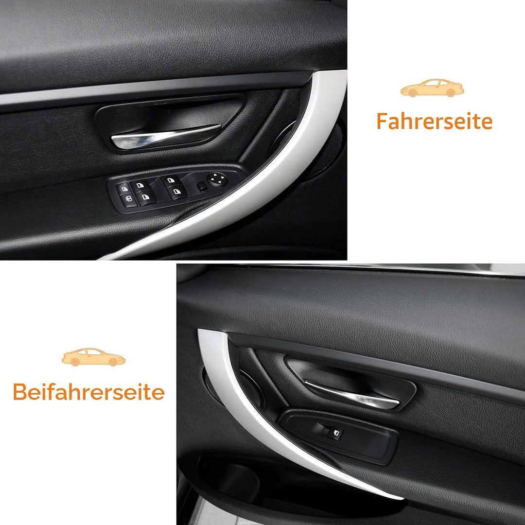 TTCR-II 2PCS Türgriff Innen Kompatibel mit Türgriffe BMW 3er 4er F30/F31/F34/F80 320i,328i,330i,335i