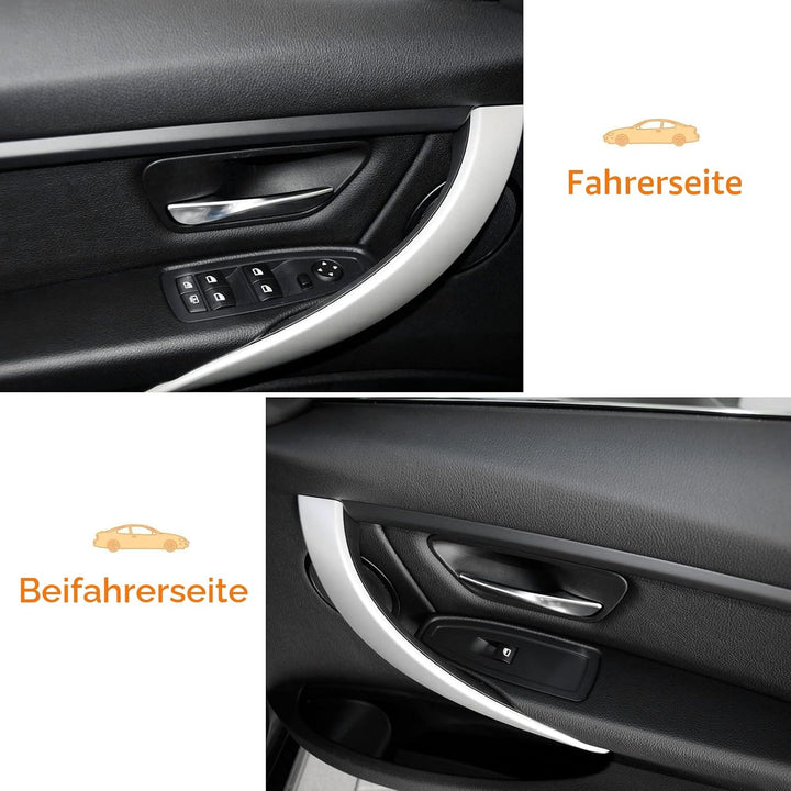 TTCR-II 2PCS Türgriff Innen Kompatibel mit Türgriffe BMW 3er 4er F30/F31/F34/F80 320i,328i,330i,335i