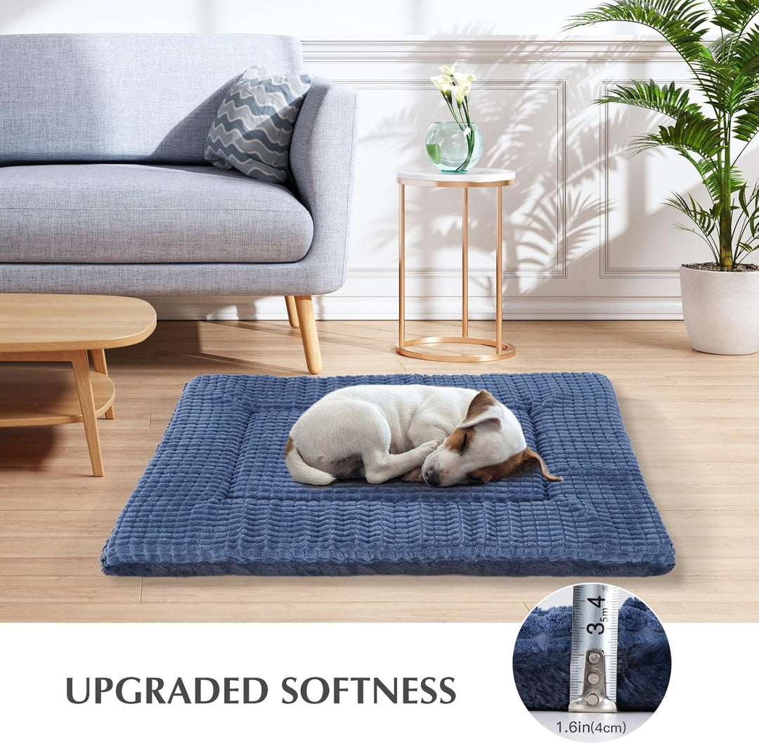 BVAGSS Orthopädisches Hundebett, Waschbar Hundekissen flauschig Hundematte, Umkehrbar Weiche und War