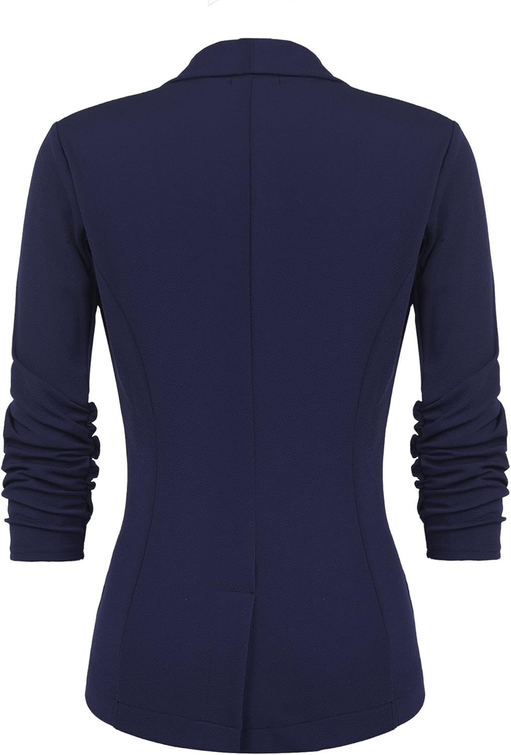 Blazer Damen Sportlich Elegant Longblazer 3/4 Arm Sommer Leicht Business Büro Blazer Jacke Einfarbig