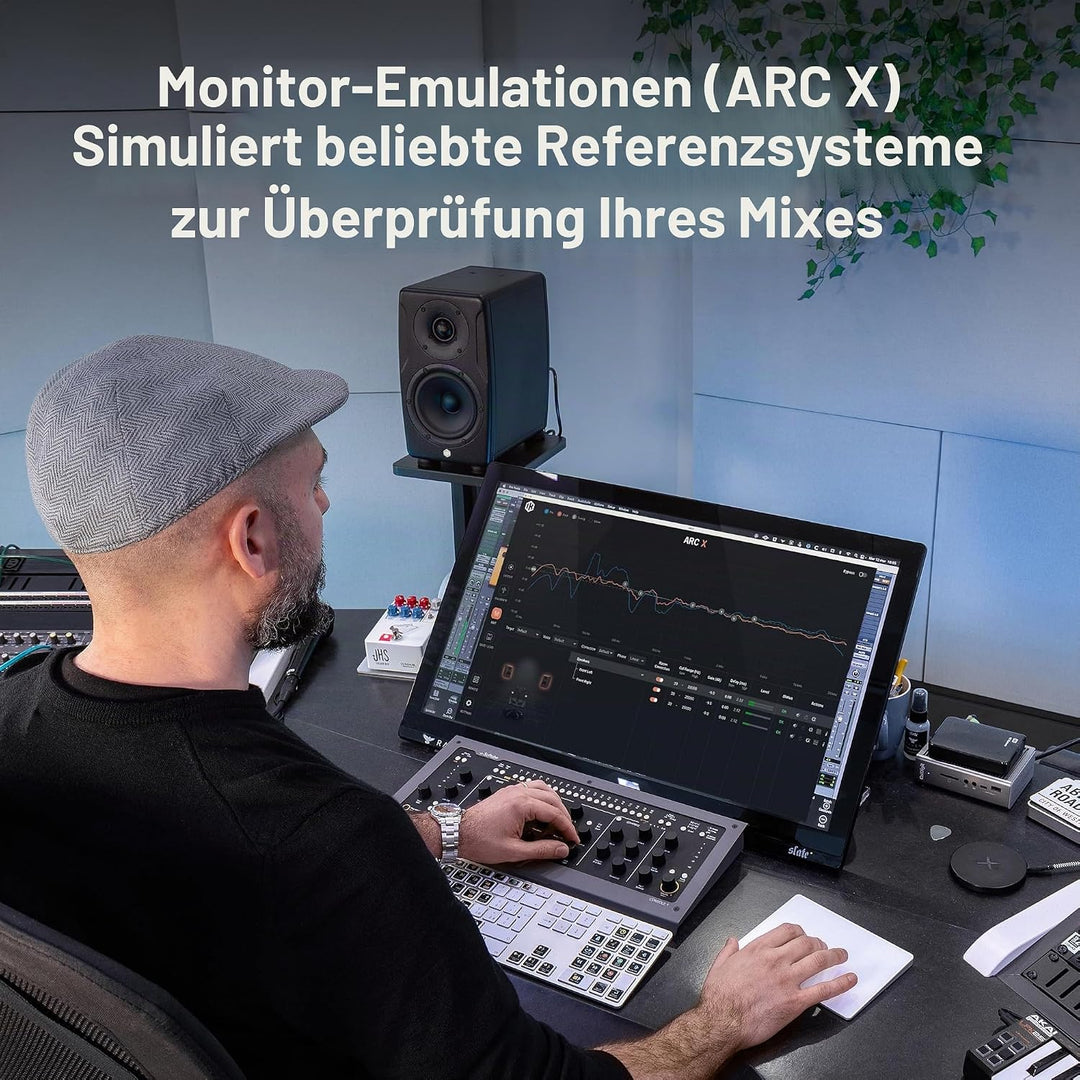 IK Multimedia ARC Studio. Standalone advanced room correction system. Includes hardware processor un