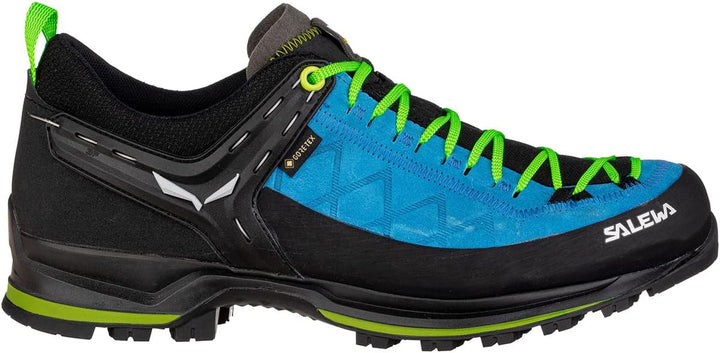 Salewa Mountain Trainer GTX 8375 Blue Danube/Fluo Green 45 EU Blue Danube Fluo Green, 45 EU Blue Dan