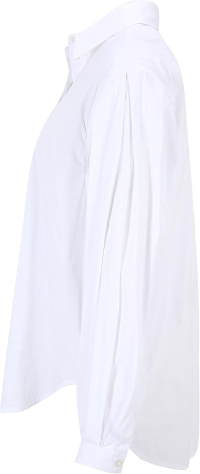 Tamaris Damen ARKADIA Oversized Bluse 38 Bright White, 38 Bright White