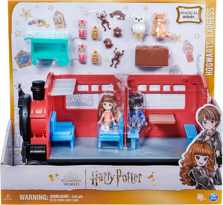 Spin Master Wizarding World Harry Potter - Hogwarts Express Zug Spielset mit Hermine Granger und Har