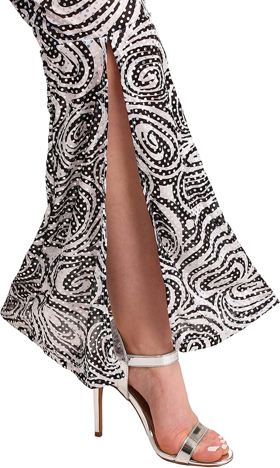 California Costumes Damen Foxy Lady Disco Kostüm, Weiss, Schwarz, XL XL Weiss, Schwarz, XL Wei&#xDF;