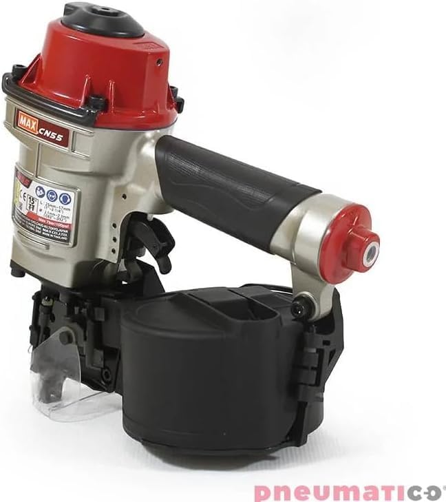MAX CN55 Druckluft‑Coilnagler 25–55 mm, 16°, 5–7 bar, Magazin 300–350 Nägel