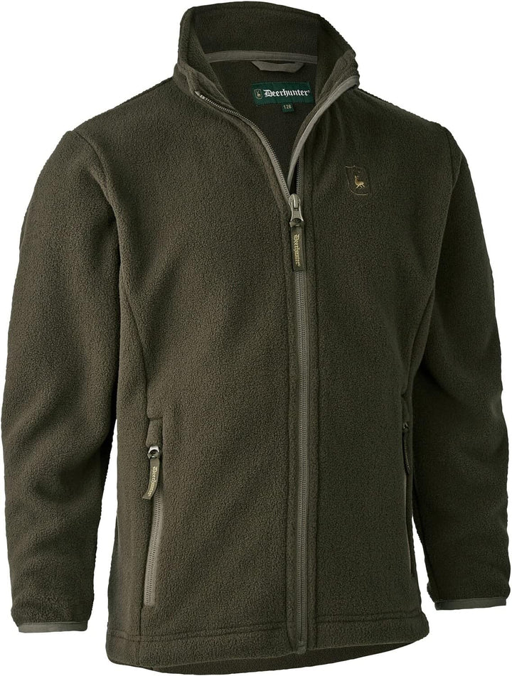 Deerhunter Unisex Youth Fleecejacke Chasse Einheitsgrösse Olive, Einheitsgrösse Olive