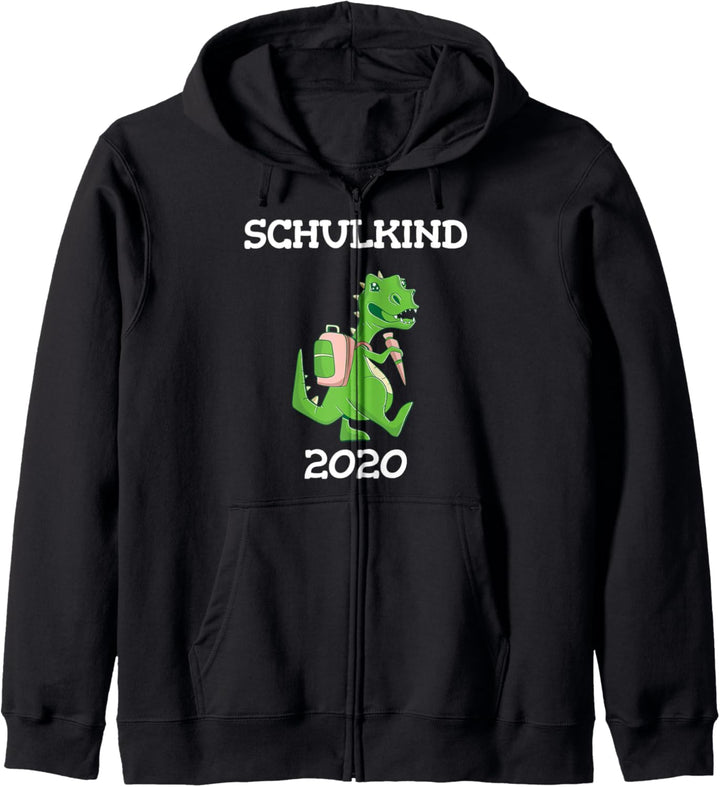 Schulkind 2020 Einschulung Jungen Dino Geschenk 1. Klasse Kapuzenjacke