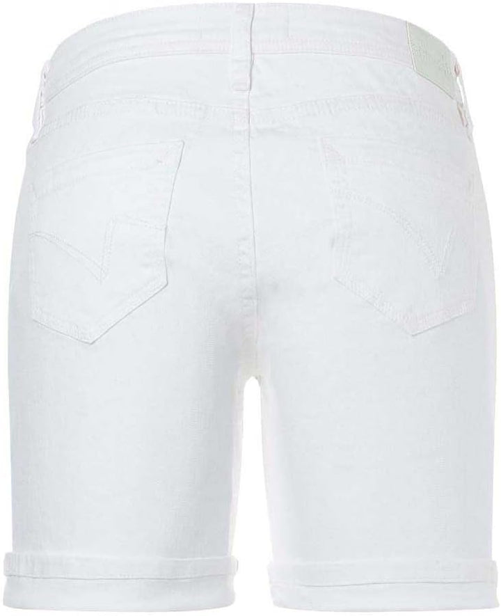 Timezone Damen Regular Alexatz Shorts 33 Weiss (Pure White 0100), 33 Weiss (Pure White 0100)