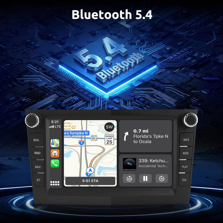 ESSGOO True 4+64G Wireless Autoradio mit Android Auto und CarPlay Für Vauxhall Opel Corsa C D Zafira