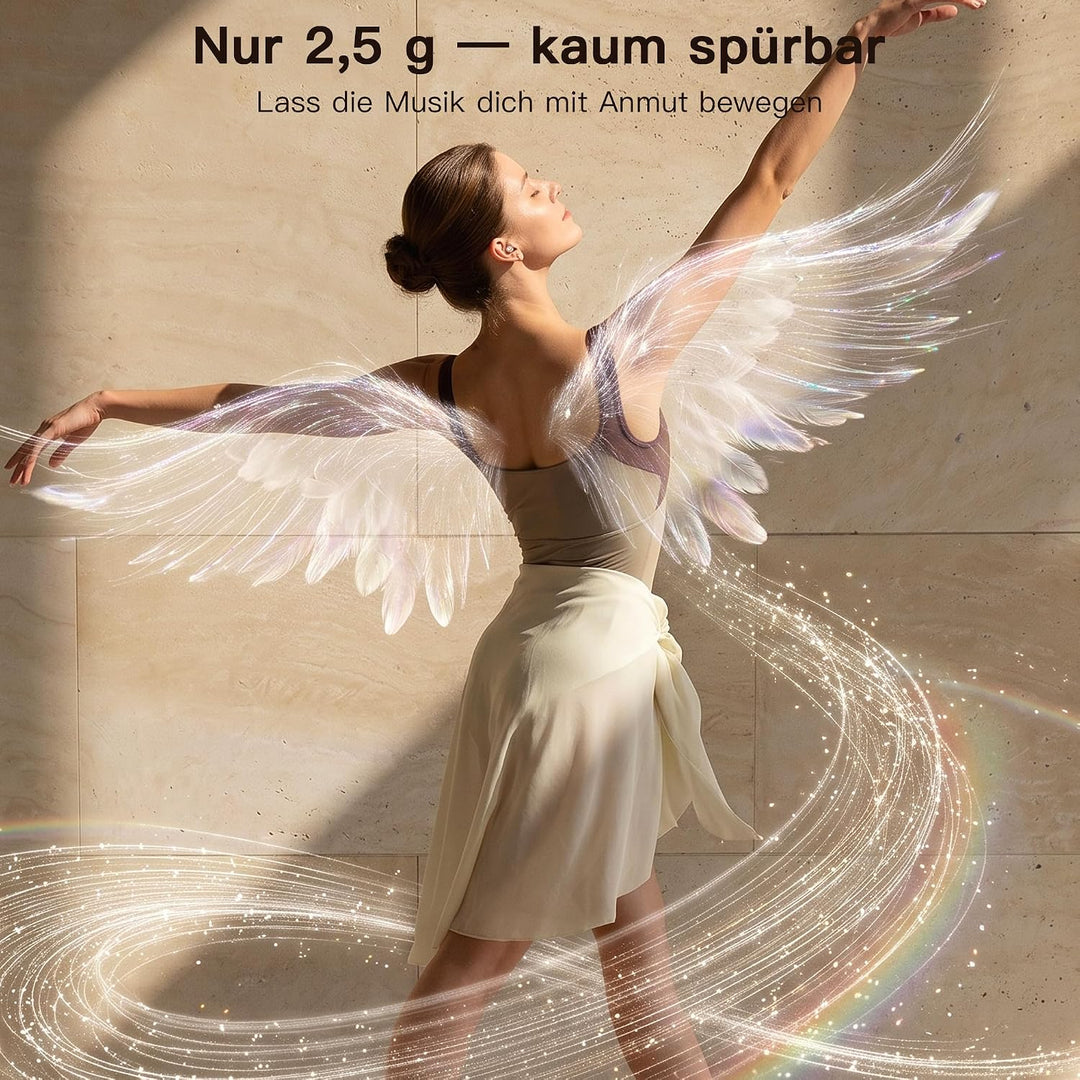 LESUN Upgradierte Schlafkopfhörer, Tag &amp; Nacht 2-in-1, Stilvolles Design, Bequeme Bluetooth Kopfhöre