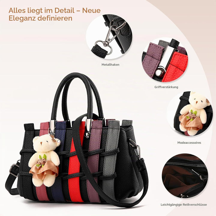 NICOLE &amp; DORIS Handtaschen für Damen Umhängetaschen Henkeltaschen Damen Handtasche die neuesten Tren