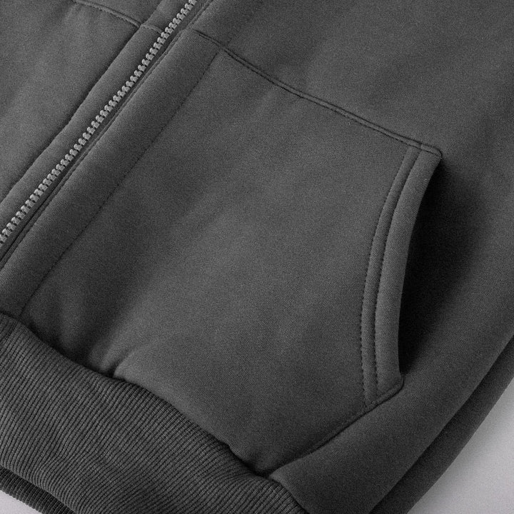 Niwicee Damen Kapuzenpullover mit Reissverschluss Winter Plus Fleecepullover Langarm Kapuzenjacke Sw