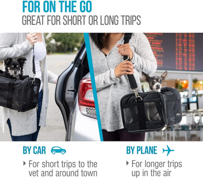 Sherpa Original Deluxe Transportbox für Haustiere, von Fluggesellschaften zugelassen und garantiert