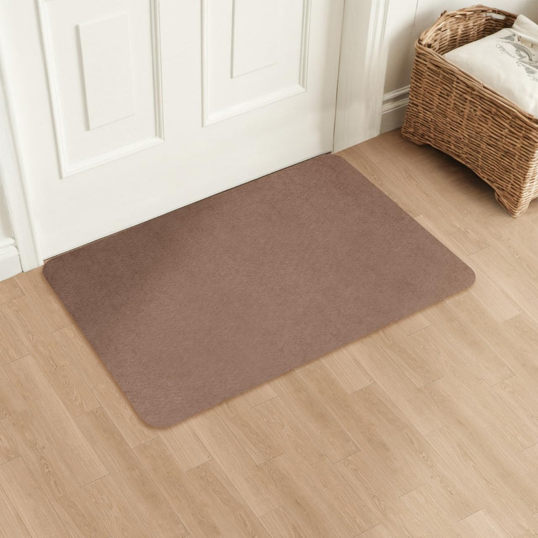 Schmutzfangmatte 60x90cm,Superdünn InnenFussmatte, Saugfähiges Rutschfester Teppich, strapazierfähig
