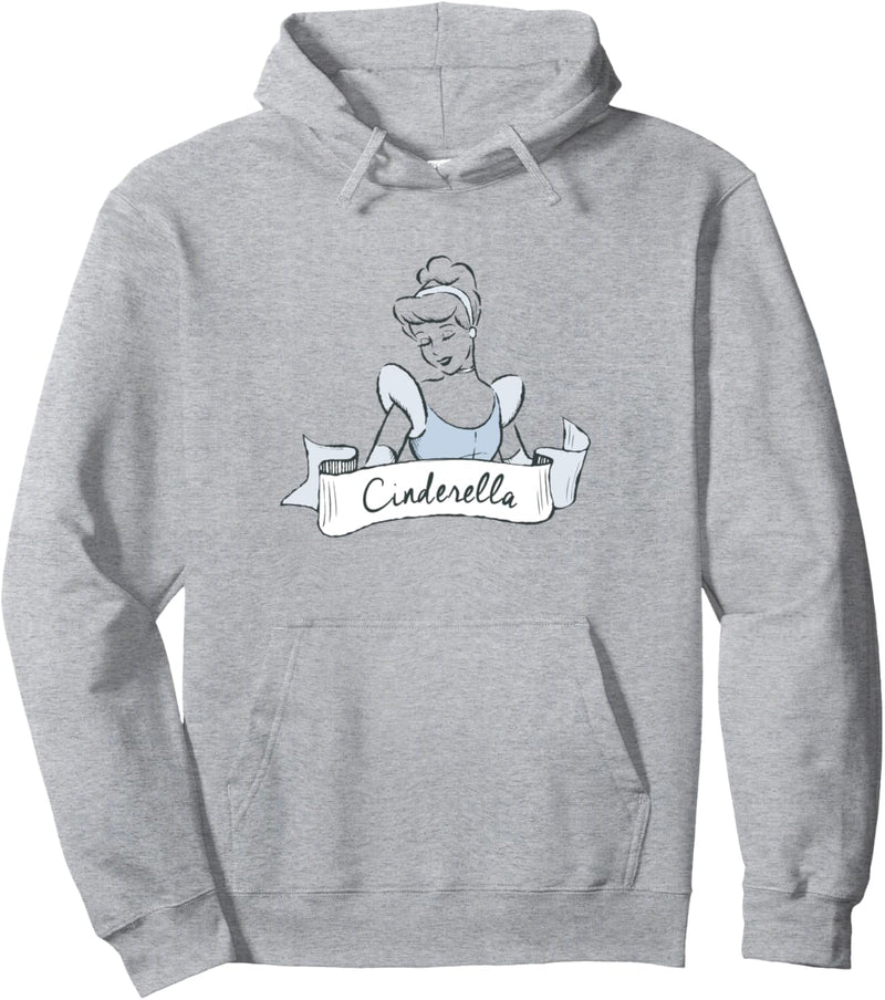 Disney Cinderella Sketch Portrait Pullover Hoodie