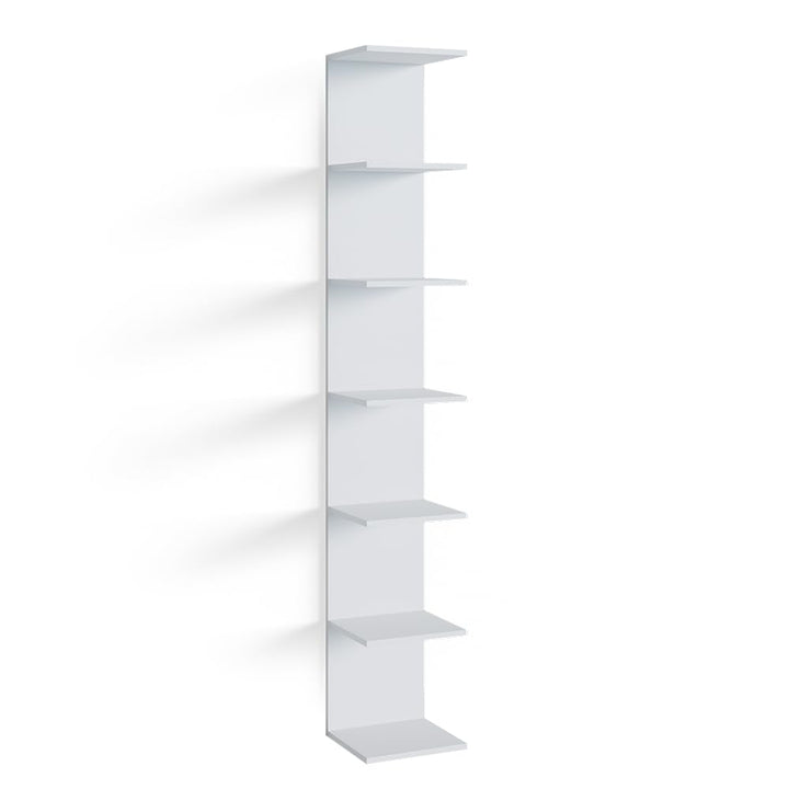 Vicco Wandregal Paolo, Weiss, 30 x 190 cm Weiss Einzelregal, Weiss Einzelregal