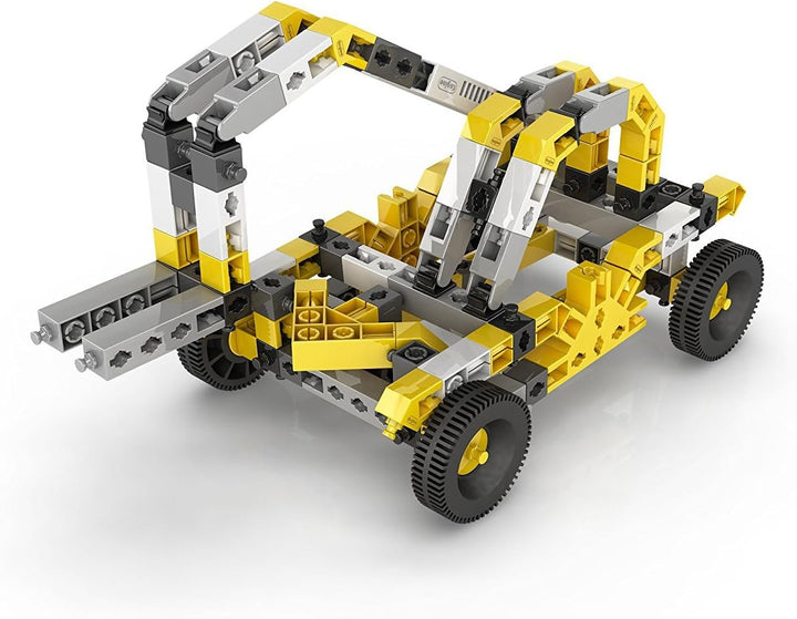 Engino-INVENTOR 1634 - Konstruktionsbausatz 16 in 1 Baumaschinen