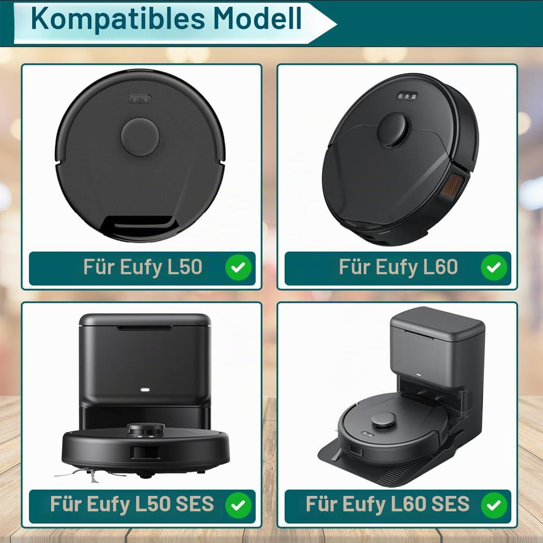 EATBALE Bürste Ersatzteile Zubehörset für Eufy L60/L60 SES/L50/L50 SES Series Roboter Staubsauger, 1
