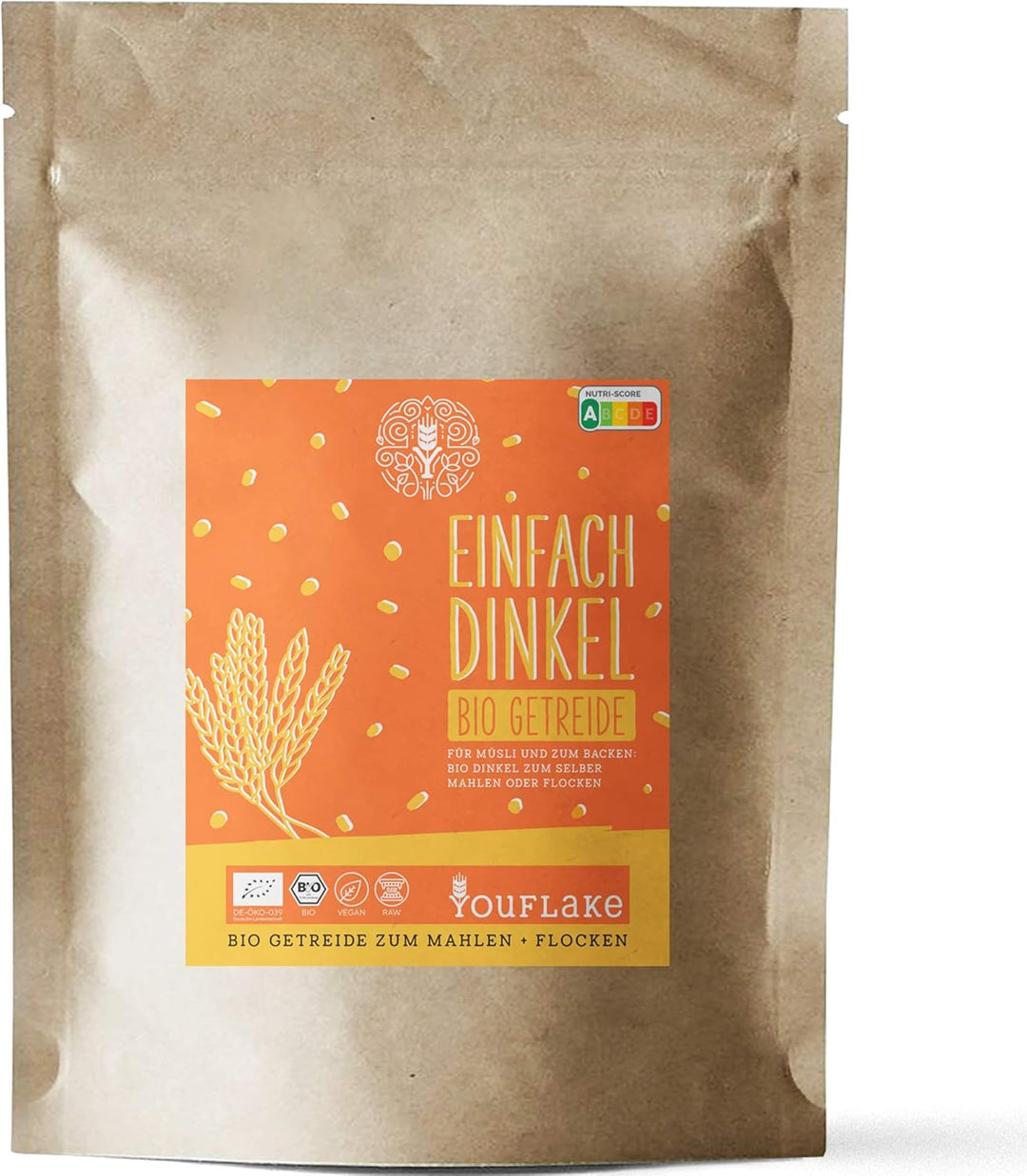 Getreidemühle Mockmill Lino 200 | Made in Germany | Edelkorund und Keramik Mahlstein | frisches Mehl