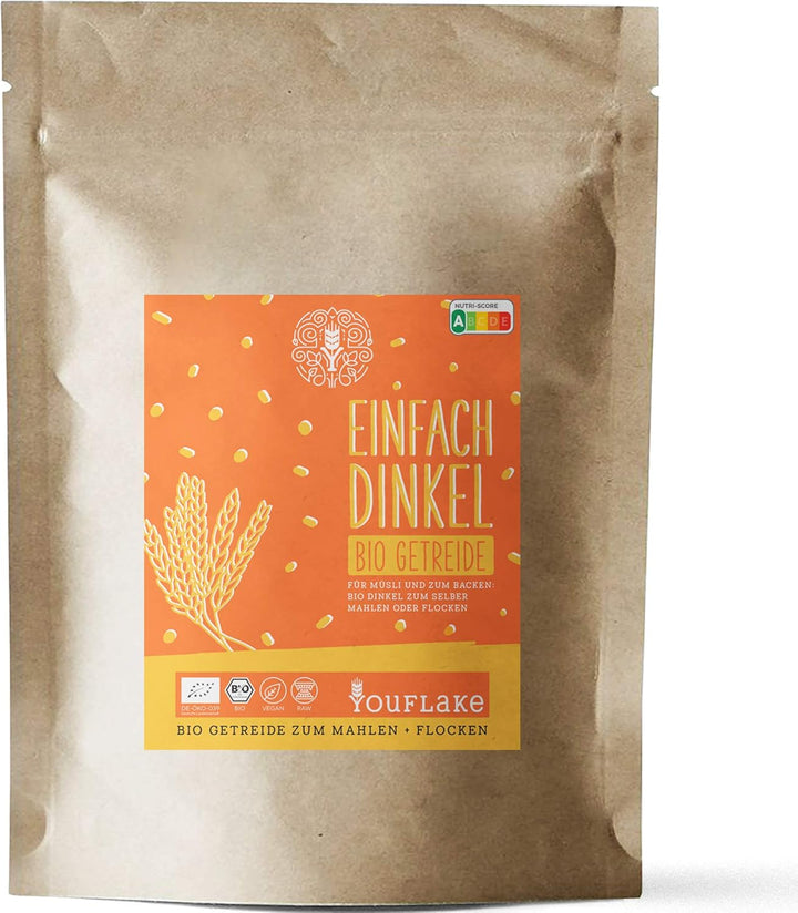 Getreidemühle Mockmill Lino 200 | Made in Germany | Edelkorund und Keramik Mahlstein | frisches Mehl