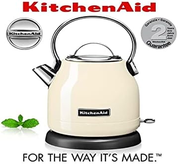 KitchenAid 5KEK1222EAC 5KEK1222 Wasserkocher, Edelstahl, 2 liters, Almondcream