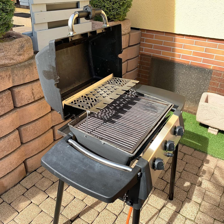 Grillrost.com Das Original Edelstahl Warmhalterost Multistation für Broil King - Porta Chef 320 und