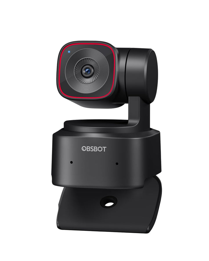 OBSBOT Tiny 2 Lite - 4K Webcam PTZ KI Tracking Streaming Kamera, Webcam mit Mikrofon, 1/2" Sensor, H