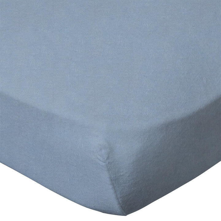 BabyCalin - 2er Set Spannbettlaken Blauer Stern 70x140x17cm Blauer/Stern 70x140 cm (2er Pack), Blaue
