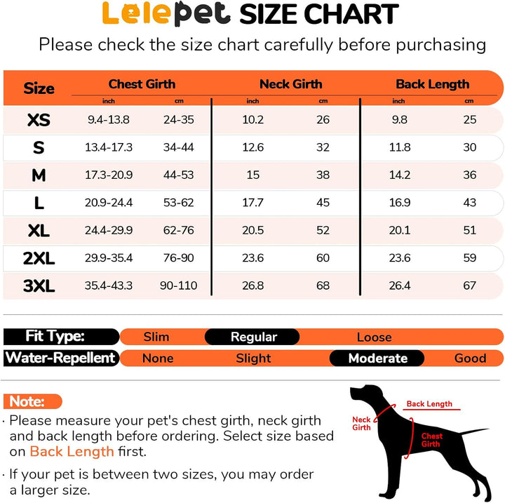 Lelepet Hundemantel Winter Jacke für Kleine Hunde, Wasserdicht Warmer Hunde Winterjacke, Wendbarer W