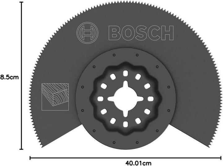 Bosch Segmentsägeblatt (für Holz, Zubehör für Multifunktionswerkzeuge Starlock) (Packung mit 2) 85 m