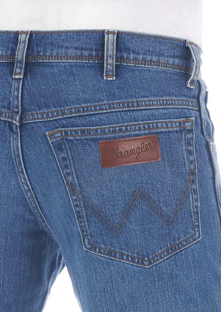 Wrangler Herren Jeans Regular Fit Texas Stretch Hose Authentic Straight Jeanshose Denim Baumwolle Sc