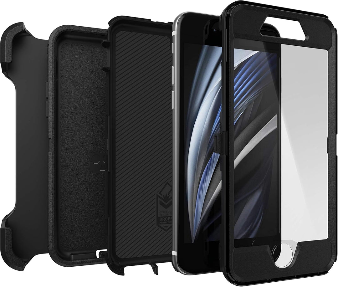 OtterBox Defender Hülle für iPhone 7/8/SE 2. gen/SE 3. gen, stossfest, sturzsicher, ultra-robust, sc